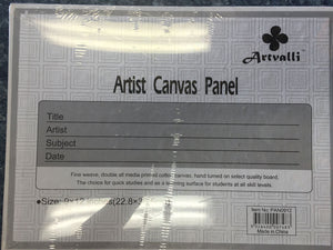 Blank Panels 10" X 12" Artist Canvas Panel Board Art Drawing Wholesale Arts