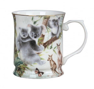 New Fine Bone China Australian Wildlife Coffee Tea Mug w Handle Cup Koala 415cc