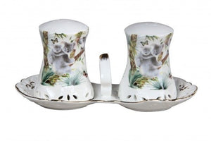 Australian Wildlife Koala Salt And Pepper Set Fine Bone China Souvenir Gift