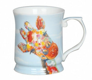 Cute Cheeki Little Giraffe Mug Cup 415cc White Fine Bone China w Box