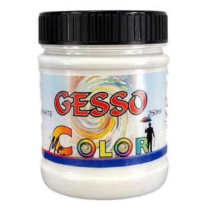 Radical Paint Gesso Canvas Primer Artist Craft Wood Sealer Water Based White 250ml