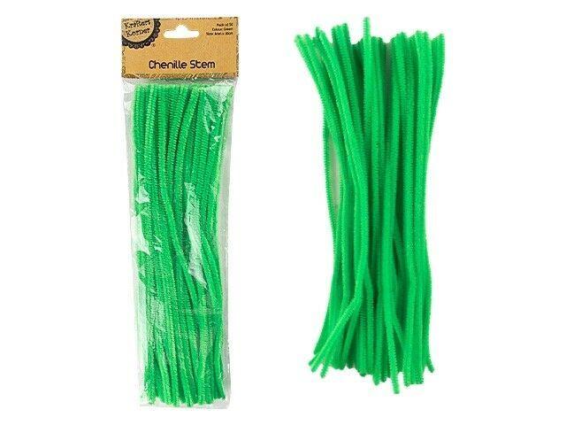 50X Purple Pipe Cleaners Chenille Stems Pipe Cleaner Stick Plain Colou –  Rainbowline Shop