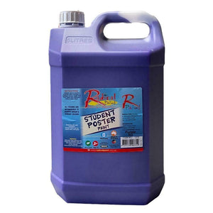 Student Poster Paint Acrylic Washable Paint Bulk Kids School Project Art Purple 5L