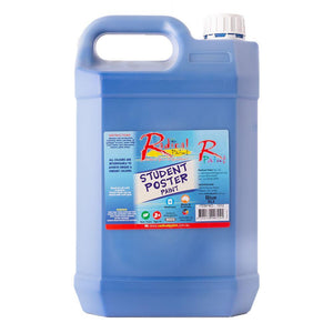 Student Poster Paint Acrylic Washable Paint Bulk Kids School Project Art Blue 5L