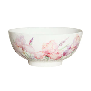 New IRIS Pink Flower Bowl 15cm Fine Bone Chinaw w Gift Box