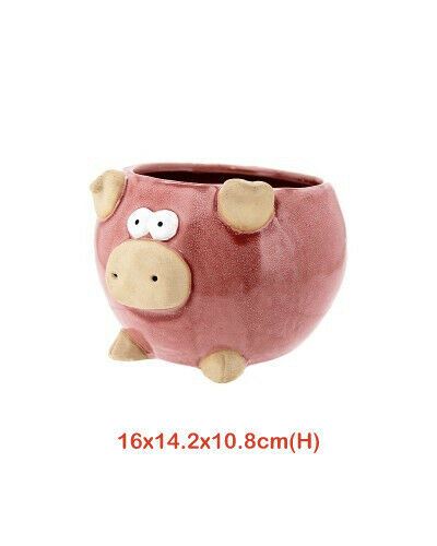 Ceramic Pot Cacti Succulent Flower Animal Pot Pig