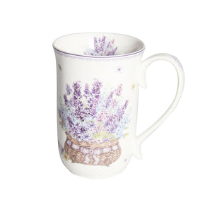 Vintage Lavender 405cc Mug Fine Bone China Coffee Tea Cup Mug  Xmas Gift