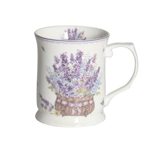 Vintage Lavender 415cc Mug Fine Bone China Coffee Tea Cup Mug  Xmas Gift