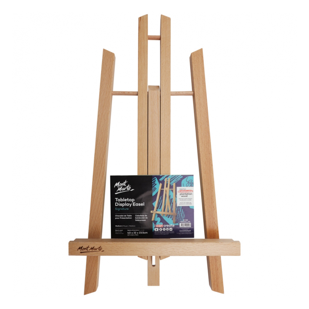 Mont Marte Small Table Display Easel Small School/Function Students Artist Art