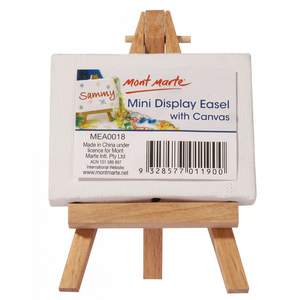 Mini Display Easel W Canvas 6cm X 8cm Wedding Party Occasion Art Craft