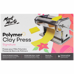 Polymer Clay Press Mont Marte Manual Crank Clay Blending Maker Modelling Tool