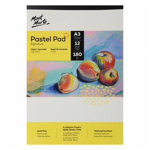 Mont Marte Pastel Pad A3 Sketching Drawing Paper Pad 4 Colours Art Supply