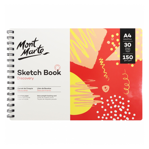 Mont Marte Sketch Book Pad A4 30 Sheet 150 gsm Drawing Painting Art Craft