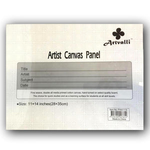 Blank Canvas Panels 11" x 14" Artist Canvas Panel Board Wholesale Bulk Arts