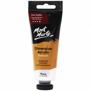 Mont Marte Premium Dimension Acrylic Paint 75ml - Rose Madder