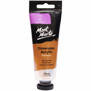 Mont Marte Premium Dimension Acrylic Paint 75ml - Violet