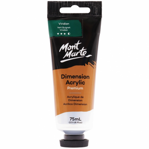 Mont Marte Premium Dimension Acrylic Paint 75ml - Viridian