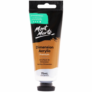 Mont Marte Premium Dimension Acrylic Paint 75ml - Emerald Green