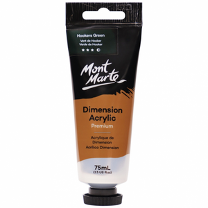 Mont Marte Premium Dimension Acrylic Paint 75ml - Hookers Green Deep