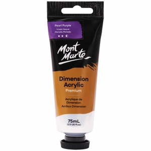 Mont Marte Premium Dimension Acrylic Paint 75ml - Pearl Purple