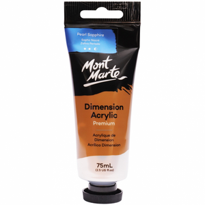 Mont Marte Premium Dimension Acrylic Paint 75ml - Pearl Sapphire