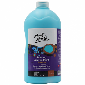 Mont Marte Pouring Acrylic Paint 1L - Turquoise