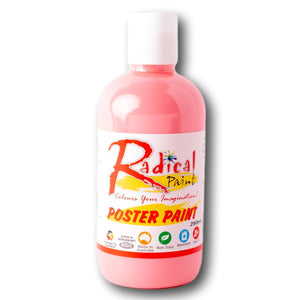 Radical Poster Paint 250ml Pink Student Craft Paint Made in Australia