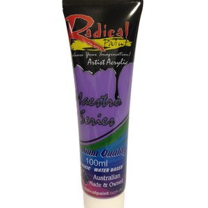 Acrylic Paint Violet 100ml Radical Maestro Series Made in Australia