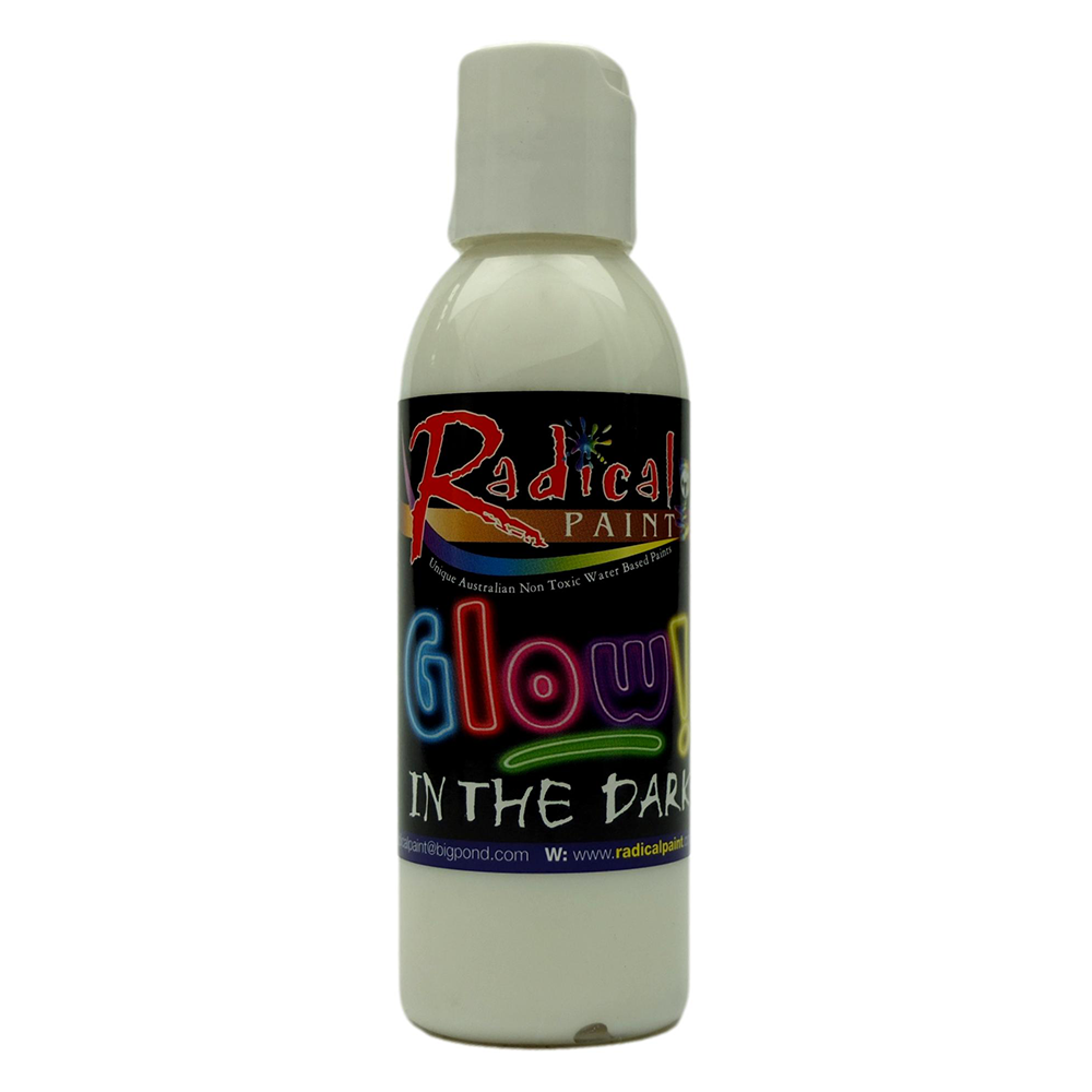 Radical Paint Glow In The Dark Acrylic Paint Painting Water Based 125ml