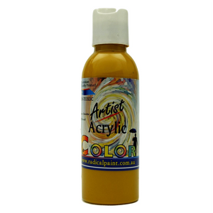 Acrylic Paint Yellow Oxide 125ml Artist Mr. Color Radical Paint Made in Australia