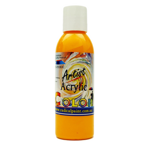 Acrylic Paint Warm Yellow 125ml Artist Mr. Color Radical Paint Made in Australia