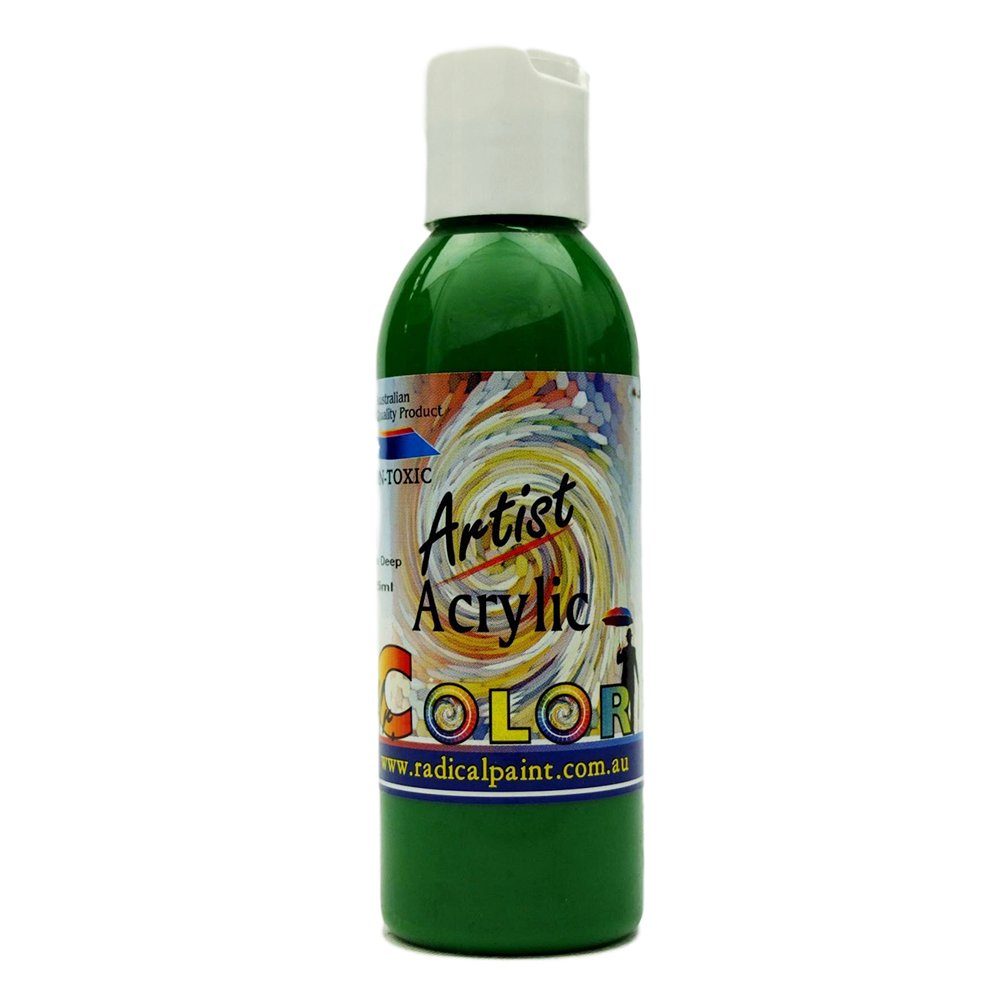 Acrylic Paint Green Deep 125ml Artist Mr. Color Radical Paint Made in Australia