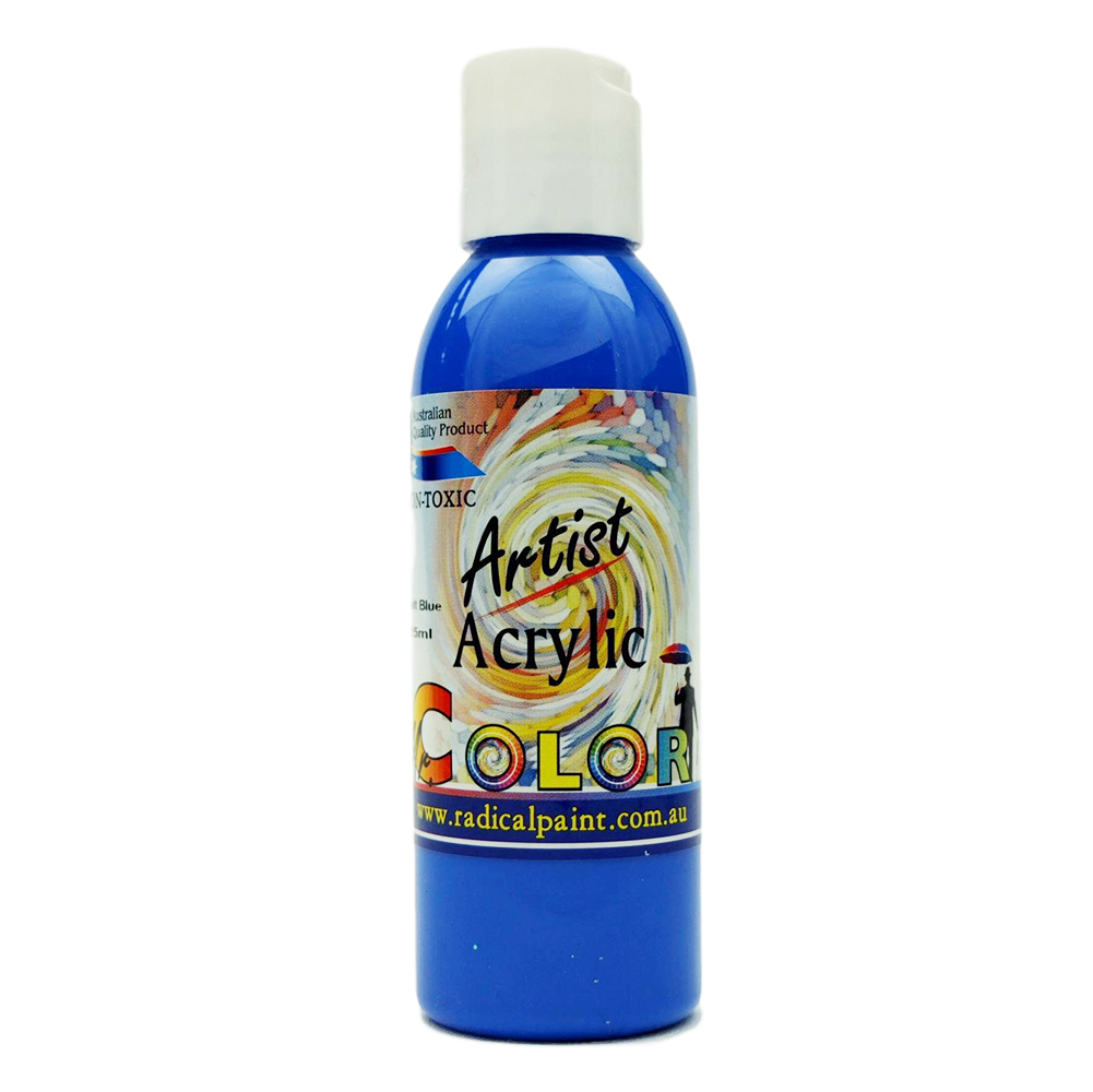 Acrylic Paint Cobalt Blue 125ml Artist Mr. Color Radical Paint Made in Australia