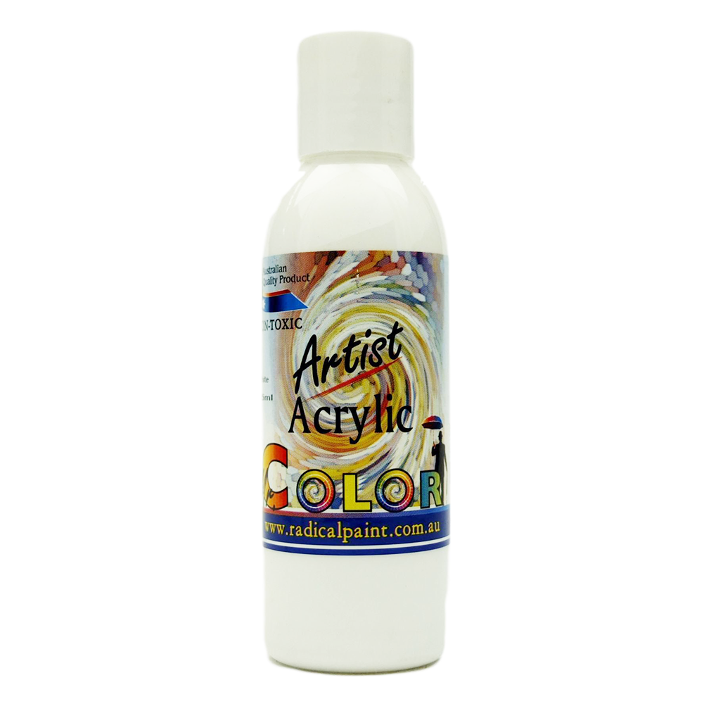 Acrylic Paint White 125ml Artist Mr. Color Radical Paint Made in Australia