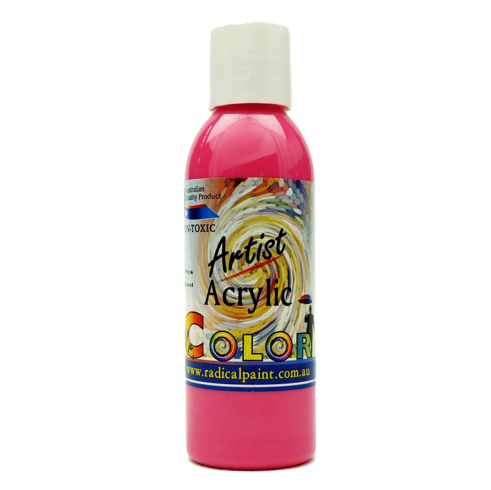 Acrylic Paint Hot Pink 125ml Artist Mr. Color Radical Paint Made in Australia