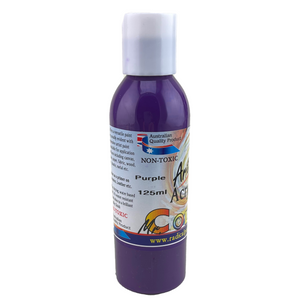 Acrylic Paint Purple 125ml Artist Mr. Color Radical Paint Made in Australia