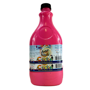 Acrylic Paint Hot Pink 2L Artist Bulk Mr. Color Radical Paint Made in Australia